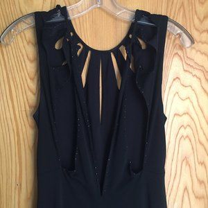 Open back BCBG formal gown